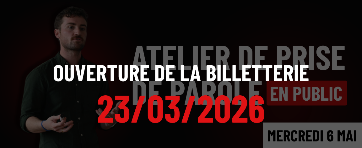 Atelier de prise de parole